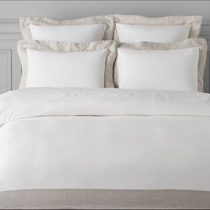 NWT Williams Sonoma Home Linen Duvet Set